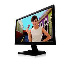 V7 21.5 1920x1080 5MS VGA DVI-D LED Monitor with Speakers